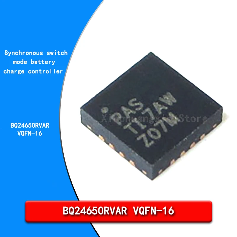 BQ24650 BQ24650RVAR VQFN16 silk screen PAS synchronous switch mode battery charge controller battery power management chip IC