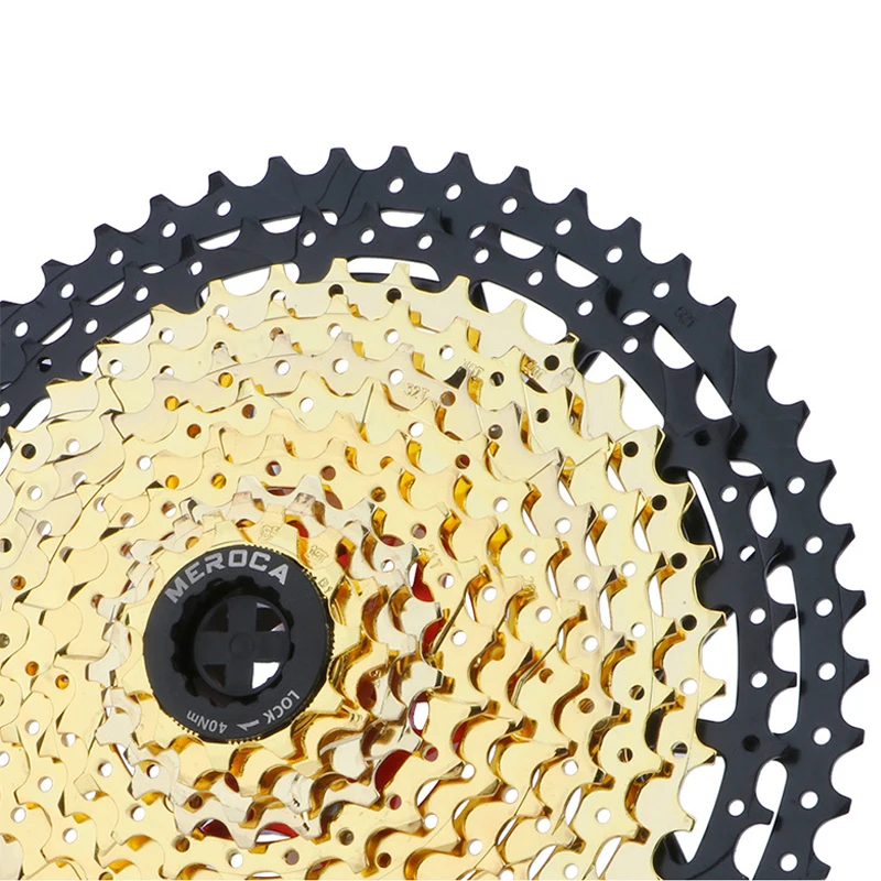 MEROCA MTB Cassette 8/9/10/11/12 Speed 40/42/46/50/52T Mountain Bicycle climbing Freewheel Bicycle Sprocket For Shimano/SRAM