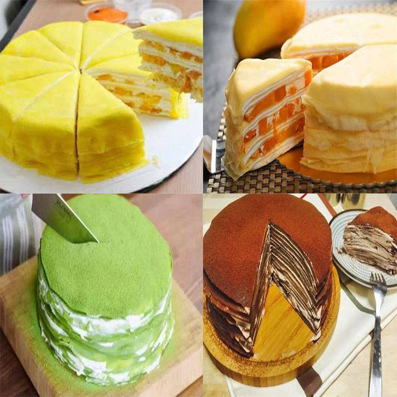 Single Row Commercial Cake Making Machine Electric Mini Layer Crepe and Pancake Maquina Para Tortilla Maker