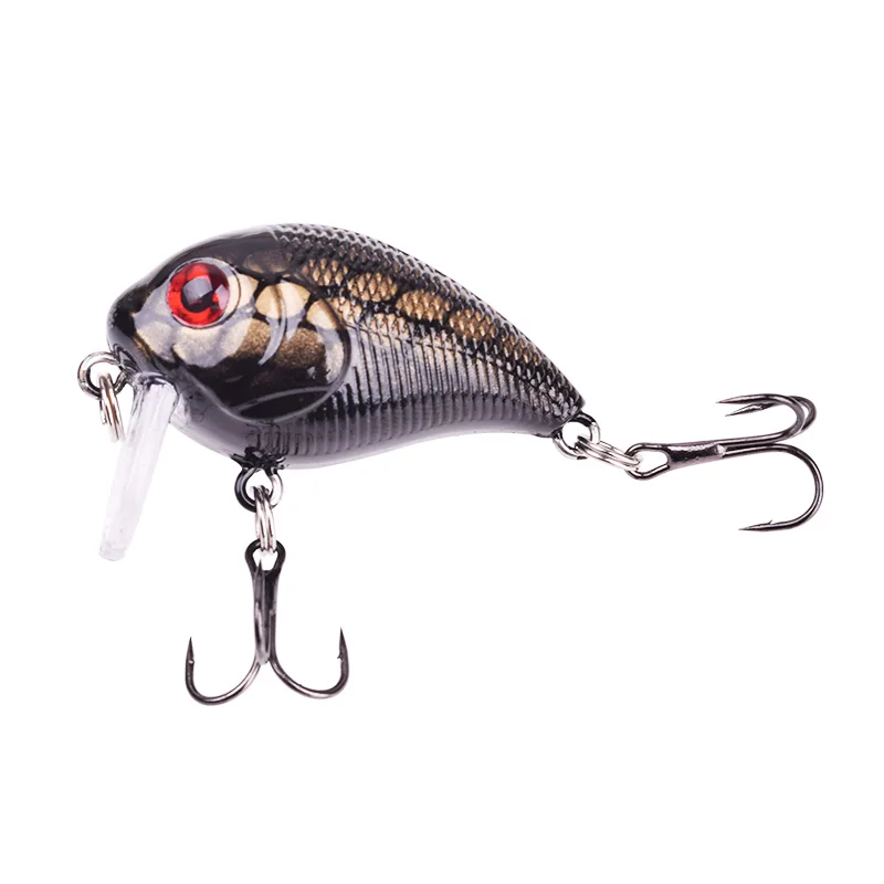 WDAIREN Brand Lifelike Crank VIB Fishing Lures 4cm 8g Floating Swim Wobblers Artificial Hard Baits With Treble Hook Pesca Tackle