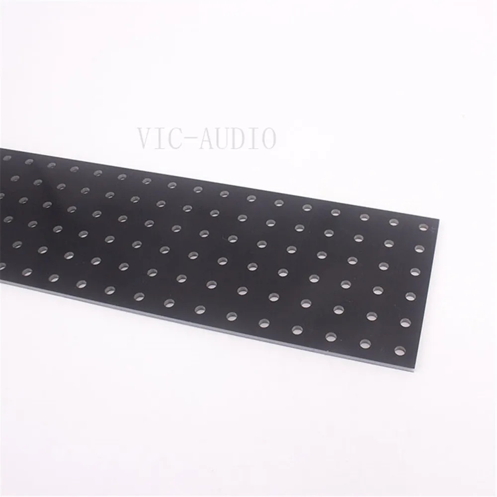 DIY Audio Board Tag Board Turret Board Test Board Empty Plate 300*60*2mm 180 Holes 1PC Tube Amplifier Parts  DIY