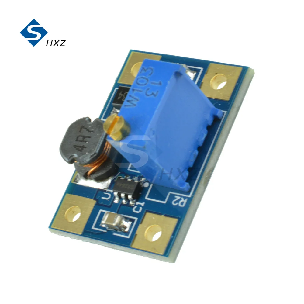 SX1308 Booster Module DC-DC 2-24V to 2-28V Step Up Adjustable Power Module Step Up Boost Converter Large Current 2A