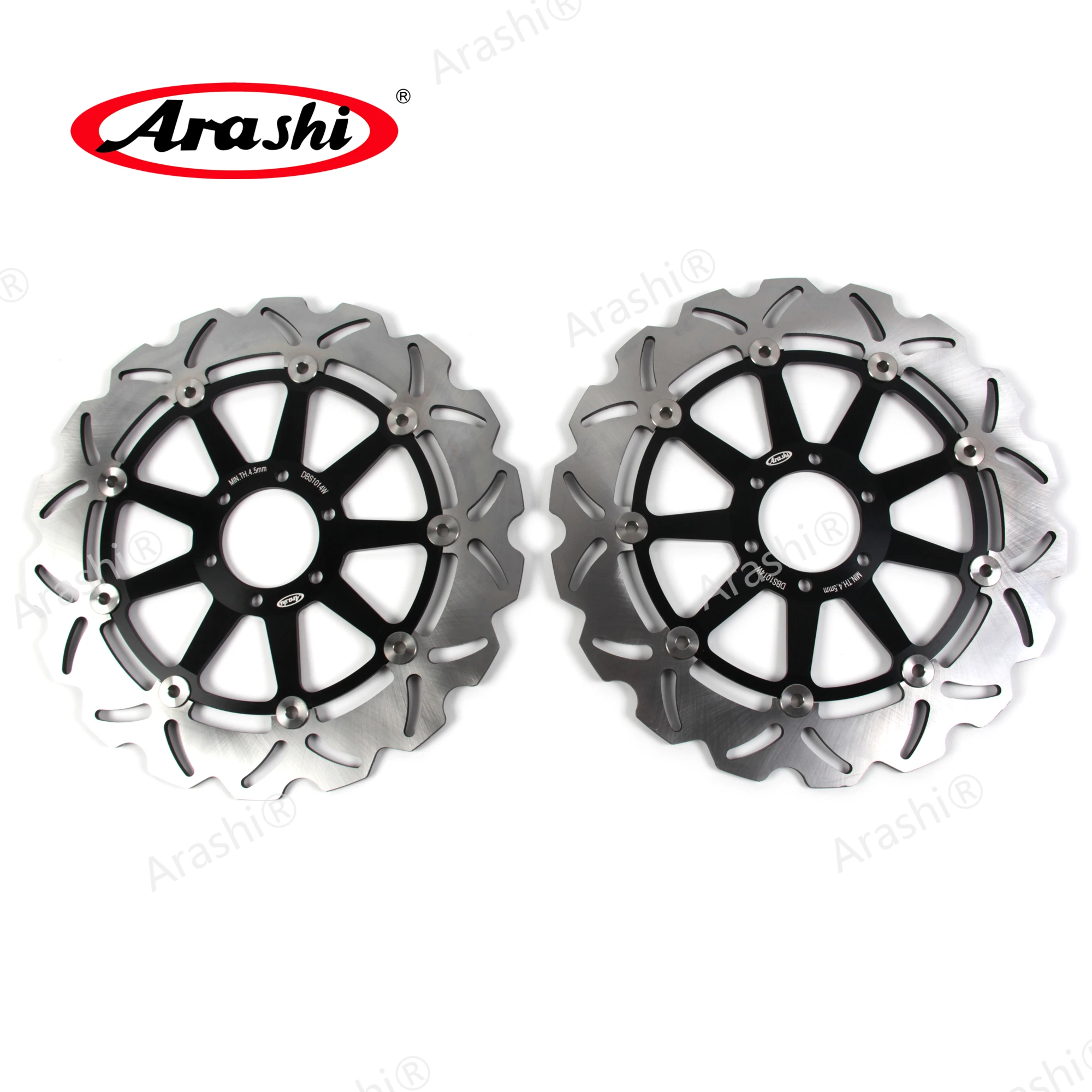 ARASHI For DUCATI MONSTER 696 2008 2009 2010 2011 2012 2013 2014 CNC Front Rear Brake Rotors Disc Motor MONSTER 620 2002-2005