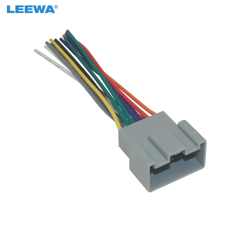 

LEEWA Car OEM Audio Stereo Wiring Harness Adapter For Buick Sail Install Aftermarket CD/DVD Stereo #CA2004