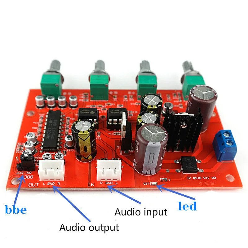 SOTAMIA NE5532 Tone Preamplifier Board NJM2150 BBE Treble Mid Bass เสียงควบคุมระดับเสียง Preamp บ้านเครื่องขยายเสียง