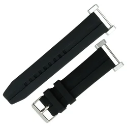 Silicone Rubber Watchband 24mm For Suunto Essential watch strap For Suunto CORE watch band sport belt