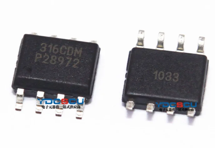 Mxy 2PCS/LOT  316CDM MLX90316KDC-CDM MLX90316KDC-BCG MLX90316KDC-BDG SOP8 Rotary Position Sensor IC