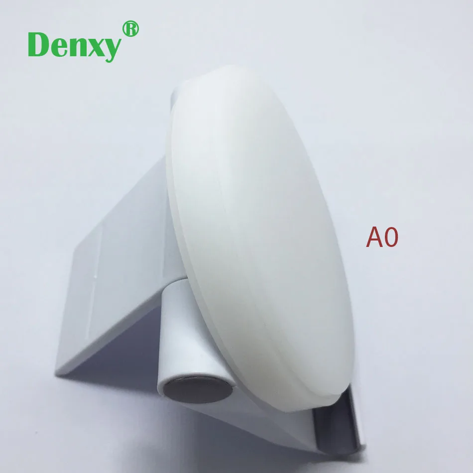 Denxy-bloques de PMMA dentales de 5 piezas, discos de fresado de Pmma, laboratorio de Material Dental para hacer restauraciones dentales de puente