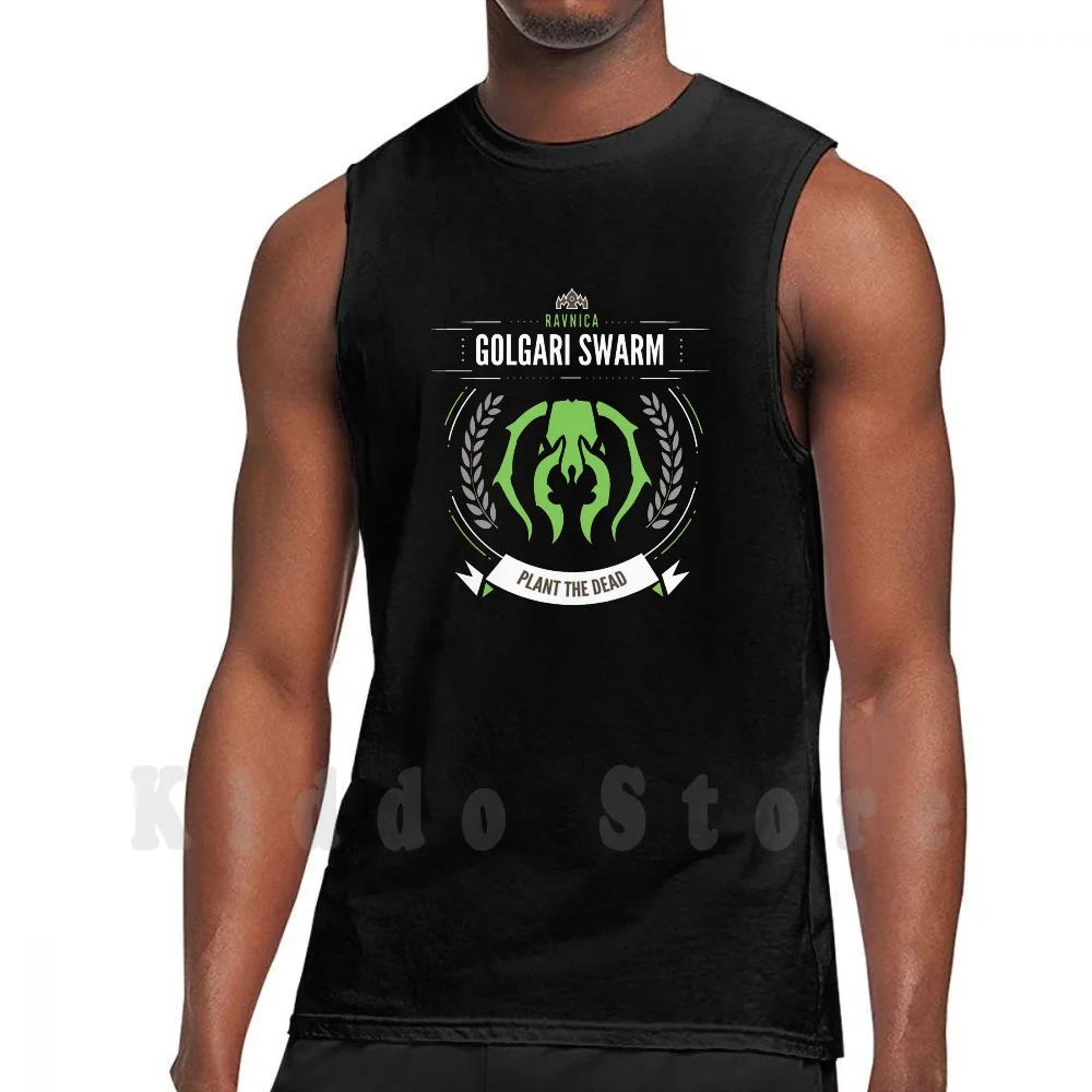 Golgari Swarm Tank Tops Vest 100% Cotton You Shall Not Cast Comander Your Dragon Mtga Nope Magic Game Wizard Gandalf Cast