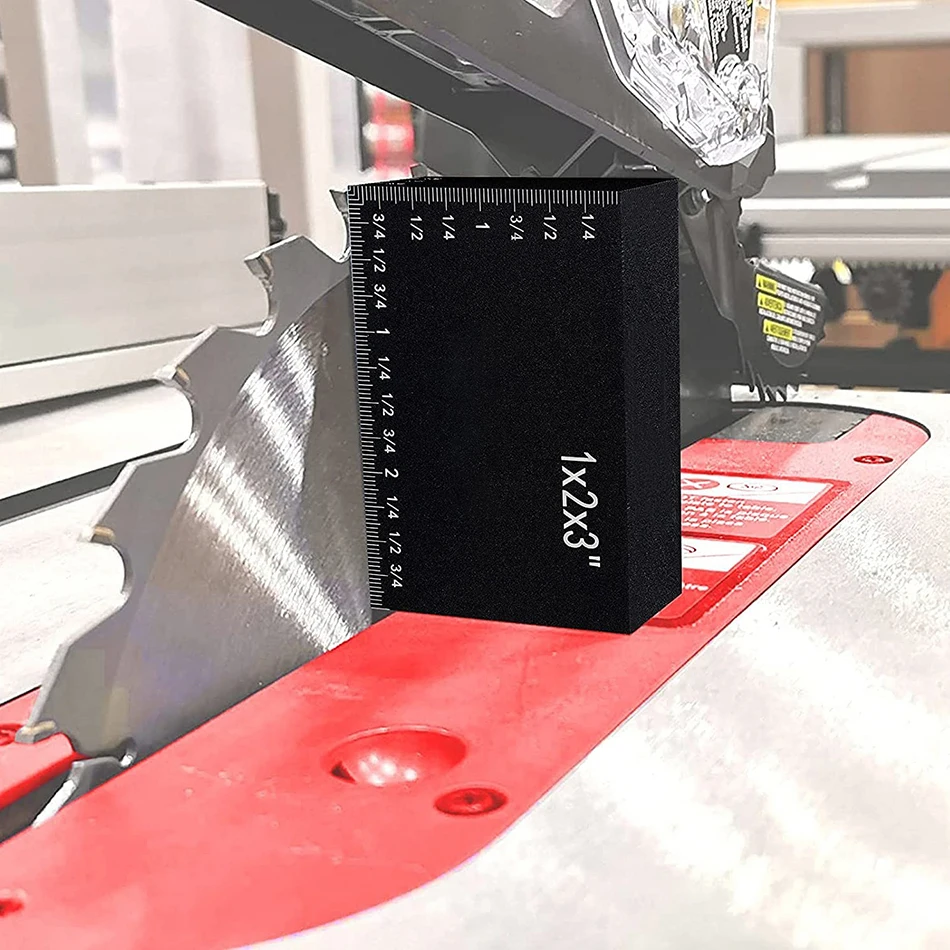 GanWei Setup Blocks Set di misuratori di altezza 15 pezzi barre di installazione in alluminio di precisione per Router e accessori per seghe da tavolo Set per la lavorazione del legno
