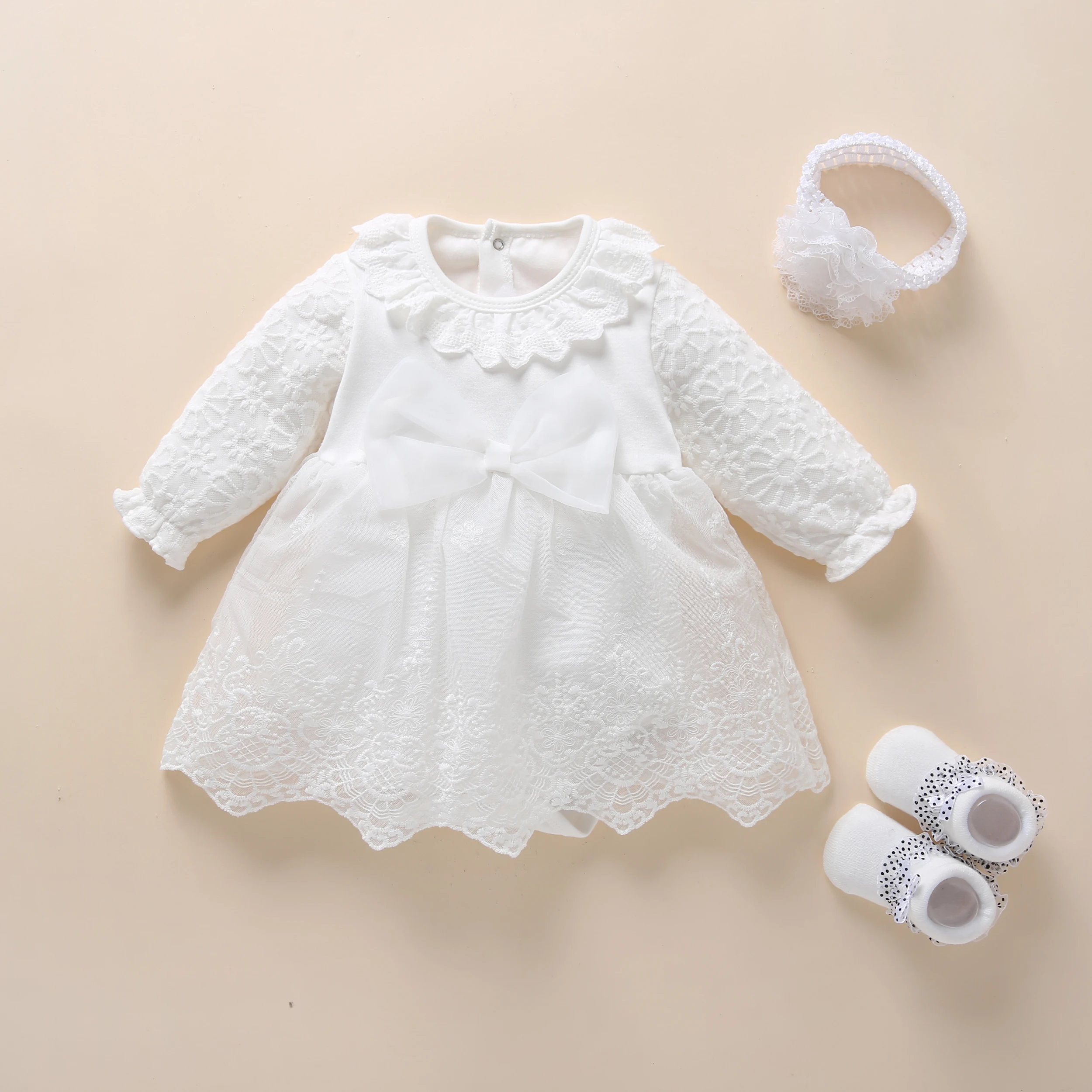 Baby Baptism Dress 2019 Bow Newborn Baby Girls Red Infant Dresses & Clothes Snow White Ropa Bebe Baby Girl Dresses 3 6 9 Months