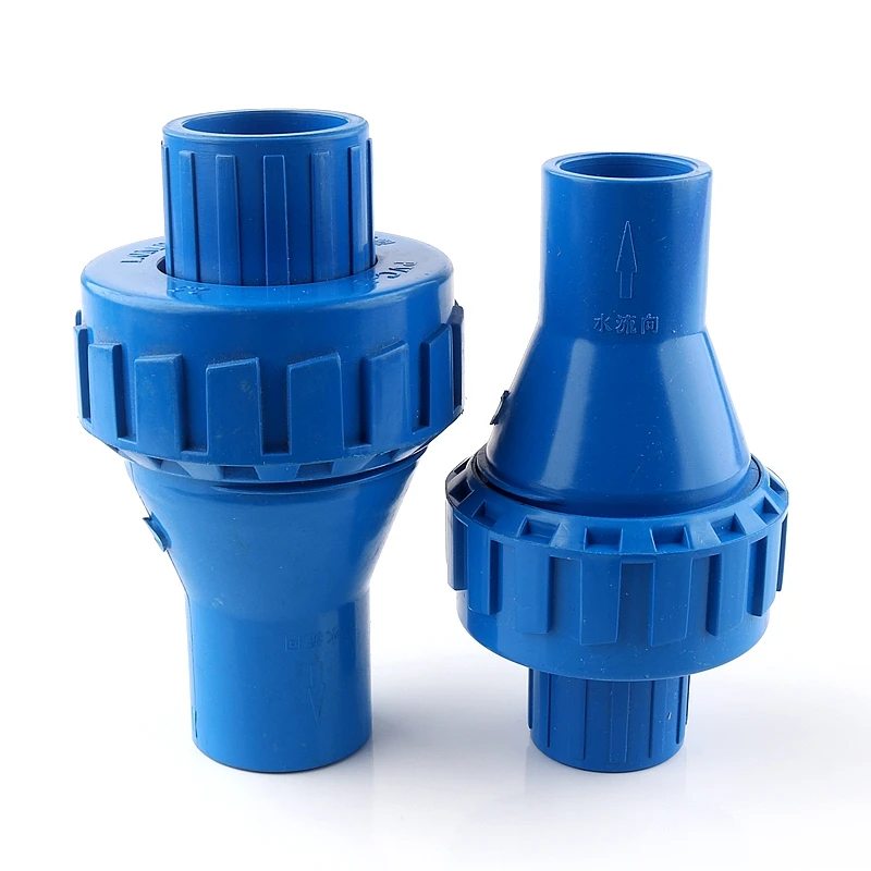 1~20pcs 20/25/32mm PVC Pipe Check Valve Garden Irrigation Aquarium Fish Tank Tube Watering Adapter Fittings Non Return Joint