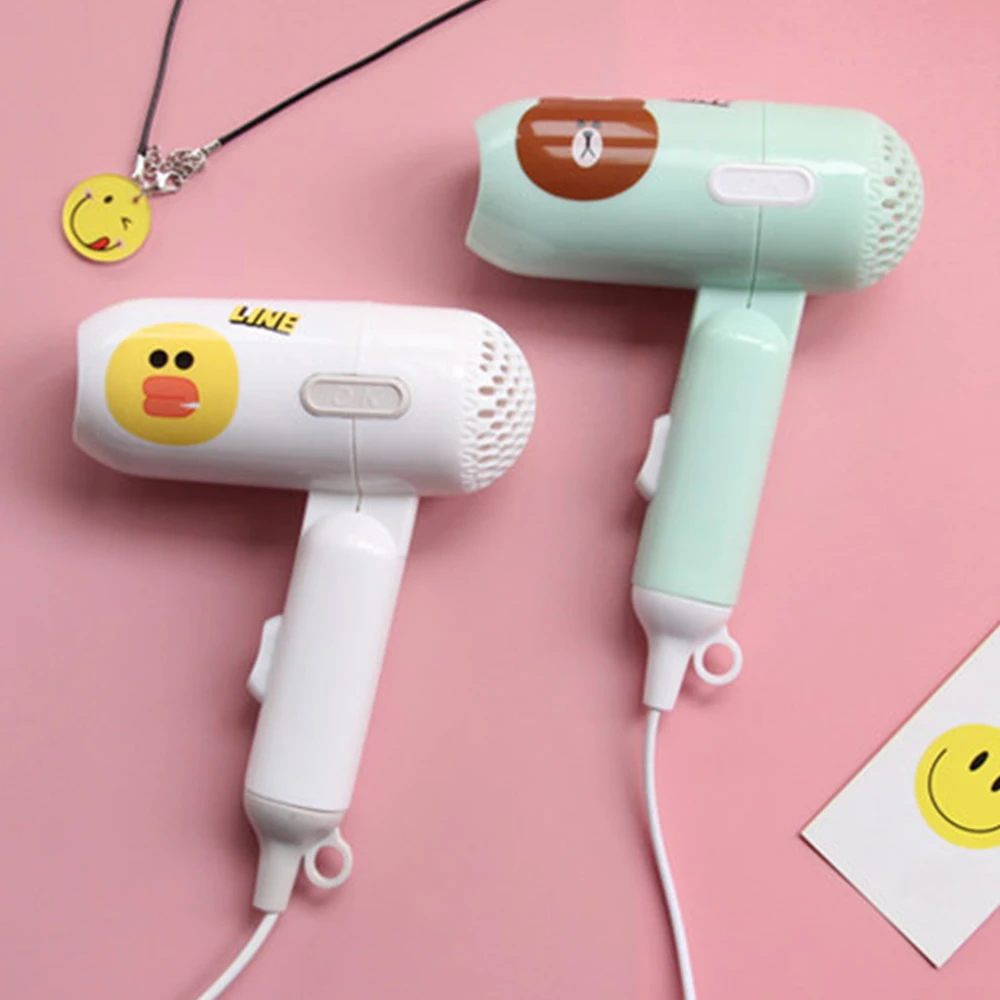 450 واط حار مبيعات مجفف شعر صغير طوي منزل المحمولة ثرموستاتي جمع الهواء المسافر المدمجة منفاخ مجفف الشعر الكهربائية