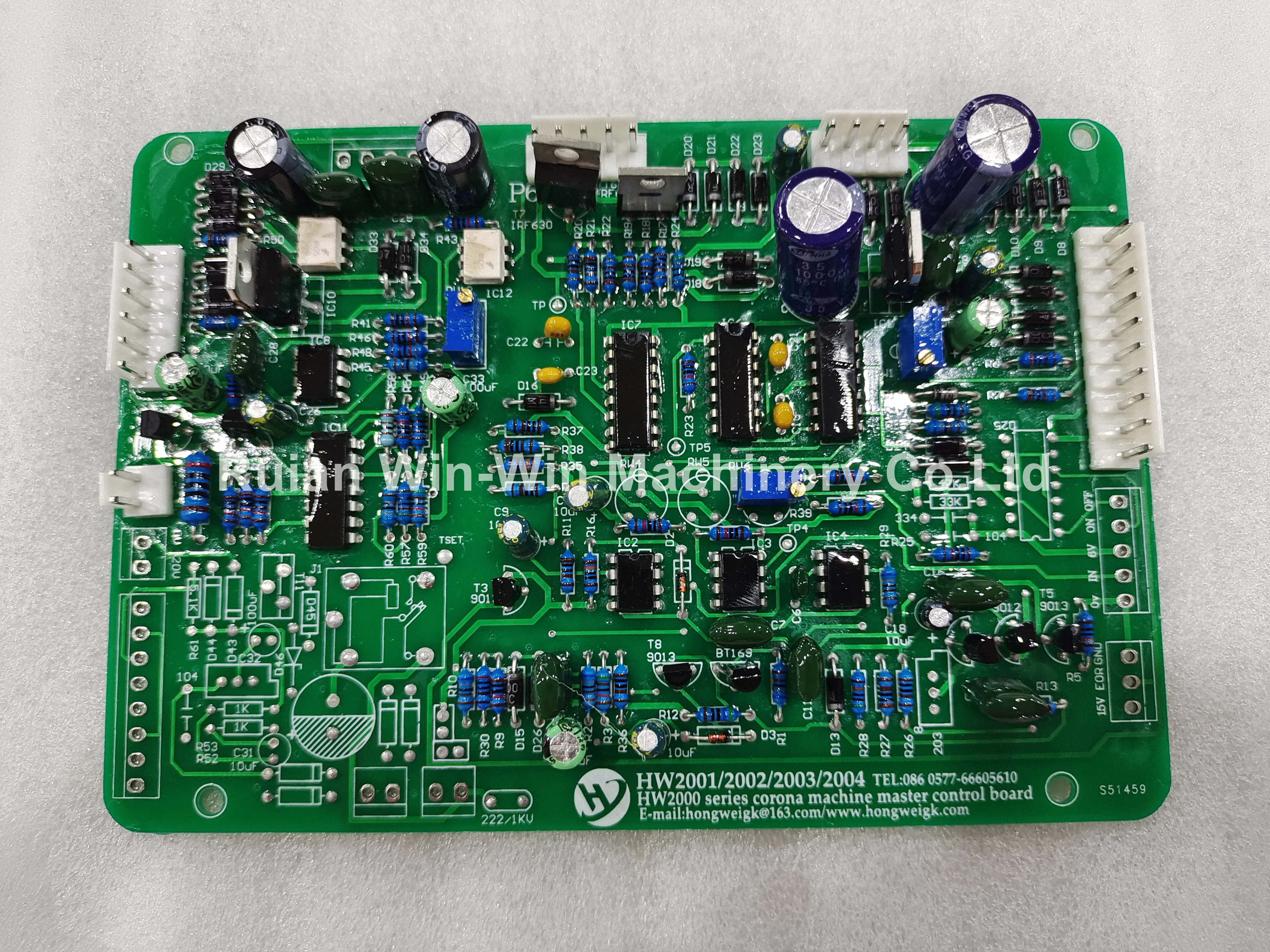 HW2001/HW2002/HW2003/HW2004 Corona Treatment Motherboard for Corona Treater