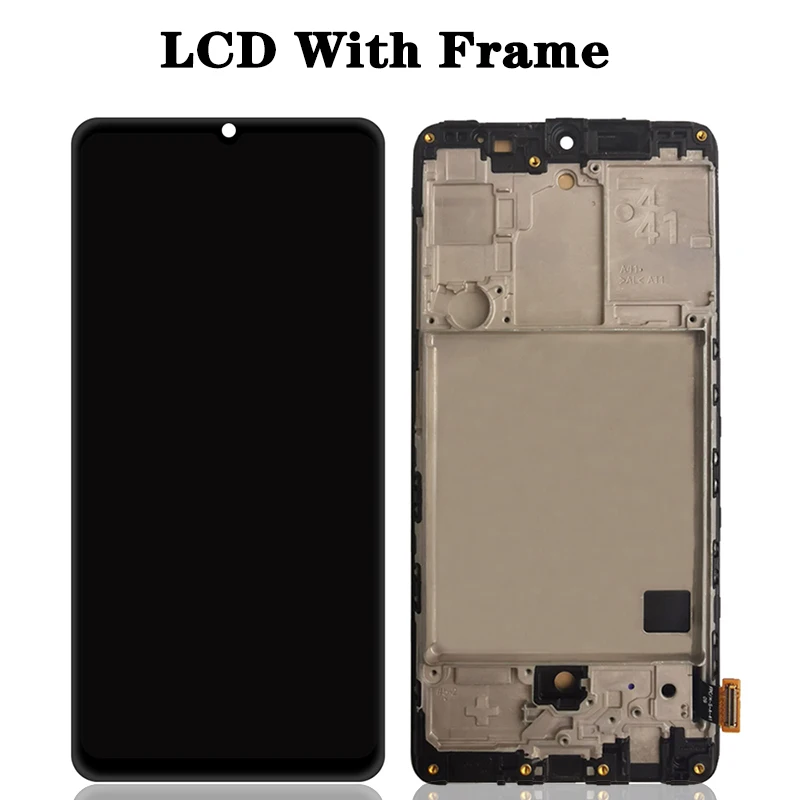 100% Test For Samsung  A41 A415 A415F A415F/DS LCD display Screen Touch panel Digitizer Assembly For Samsung A415 Display