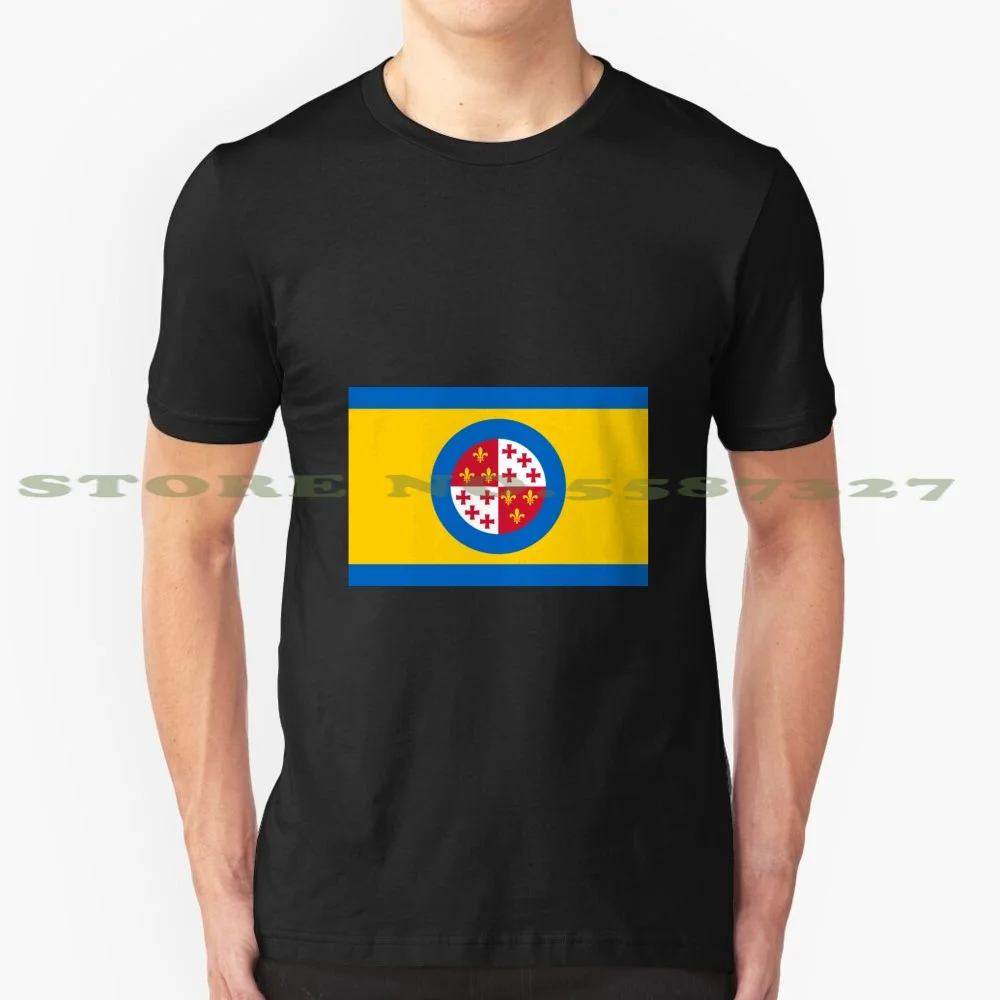 Flag Of Harlingen , Netherlands 100% Cotton T-Shirt