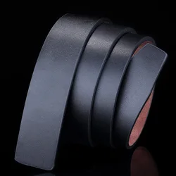 New Toothless Belt for Men's Without Buckle Designer Belts Men High Quality