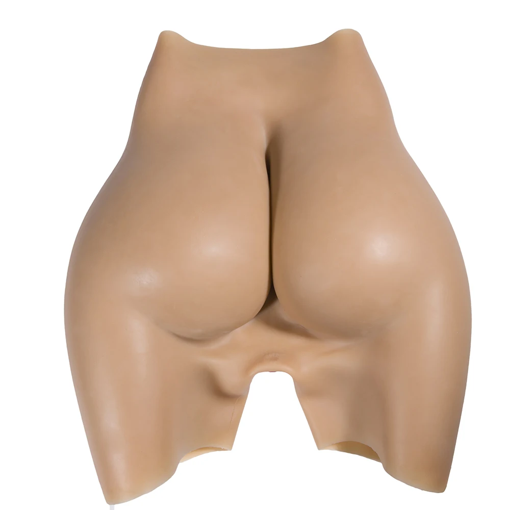 

LKZ3X Size M/6000g Artificial Silicone Hip Buttocks Enhancer Underwear With Fake Labia For Drag Queen Crossdresser Sexy Cosplay