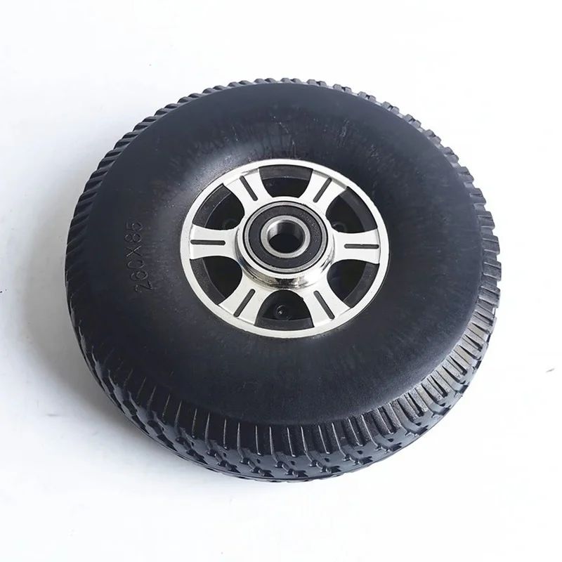 10 Inch Electric Car Tire 3.00-4 Wheelbarrow  4./3.50-4 Lawn Mower Thickened  260x85 Solid  and   Wheel Hub