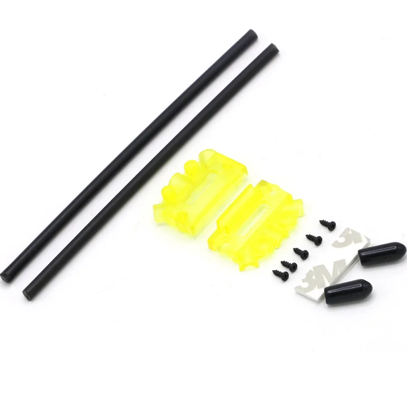 Parti di Rc Ricevitore Antenna Fissaggio del Sedile Supporto Del Supporto Piedistallo Box V Tipo per CC3D Atom CC3D Mini RC Multirotor FPV quadcopter