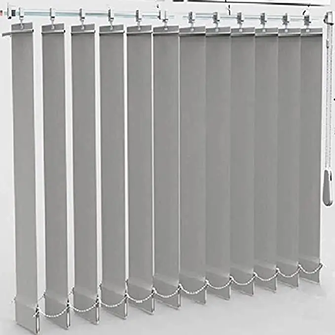 10 قطعة الستار الرأسي فيلم معلق بسيط ، شماعة أعمى عمودي ، مشبك إصلاح الستار الرأسي ، شفرة إصلاح أعمى عمودي #4