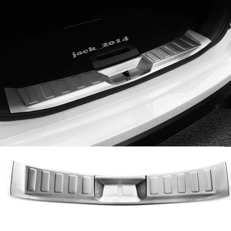 

For Nissan X-Trail Rogue 2014 2015 2016 Stainless Inner Rear Bumper Foot Plate Rearguard