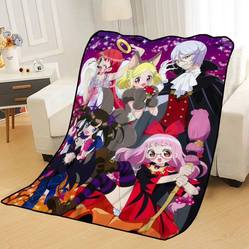 New Arrival Idol time Pripara Blankets Printing Soft Blanket Throw On Home/Sofa/Bedding Portable Adult Travel Cover Blanket