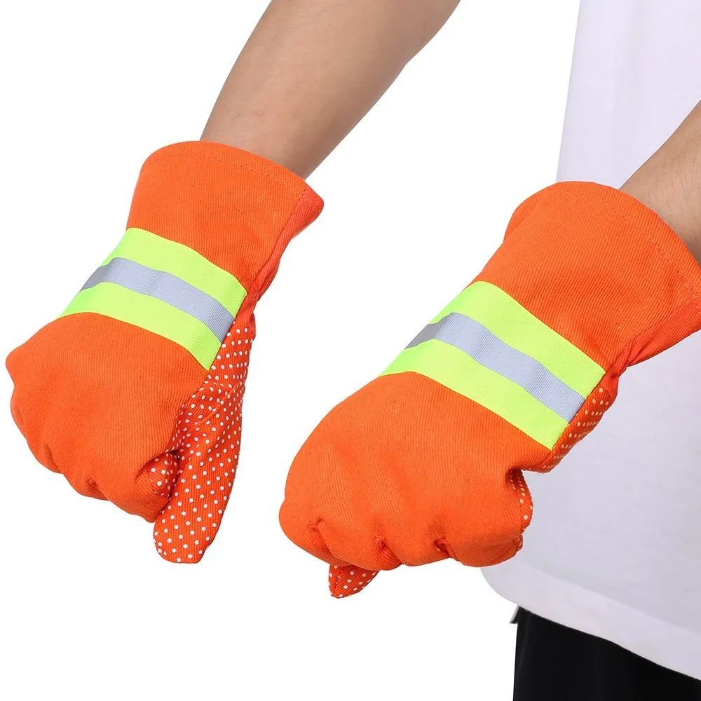 Heat Resistant Gloves Firefighter Fire Gloves Anti-static Insulated