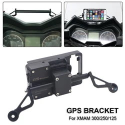 Support de navigation GPS pour téléphone intelligent, support d'adaptateur pour Yamaha XPrévention 300 XMAX 300 XMAX 125 XMAX 250, nouveau