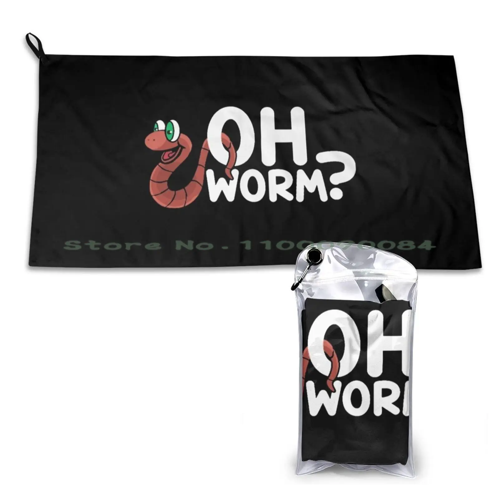 Oh Worm ? Quick Dry Towel Gym Sports Bath Portable My Favorite People Hasbulla Cutemini Khabib Meme Unisex Magomedov Russian