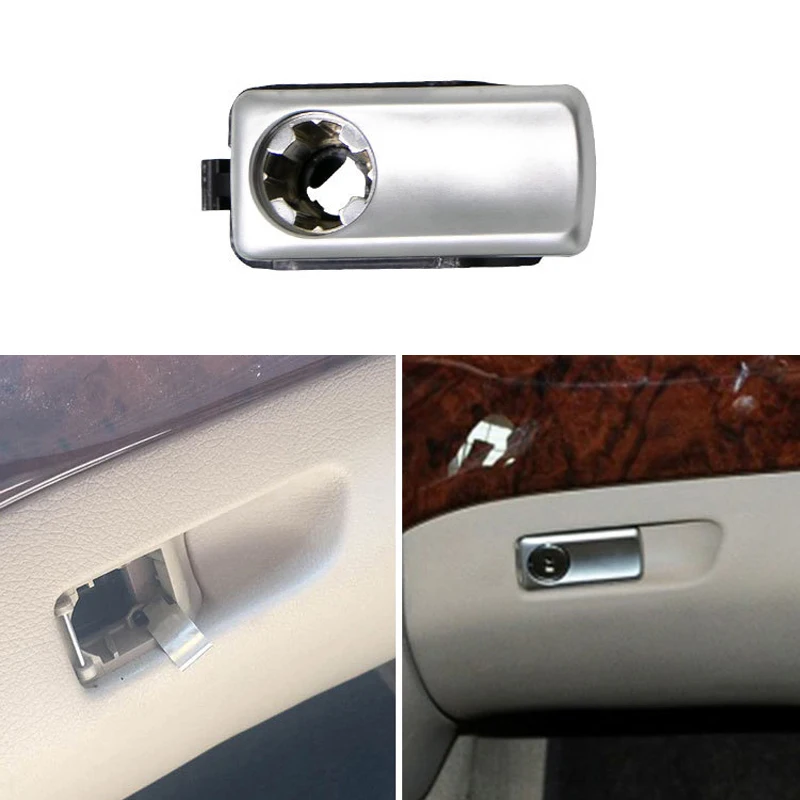 For Mercedes-Benz ML/GL Class W166 W292 GLE400 Glove Box Handle Pull Open/Lock Puller Box Tool Pull Cover with Hole