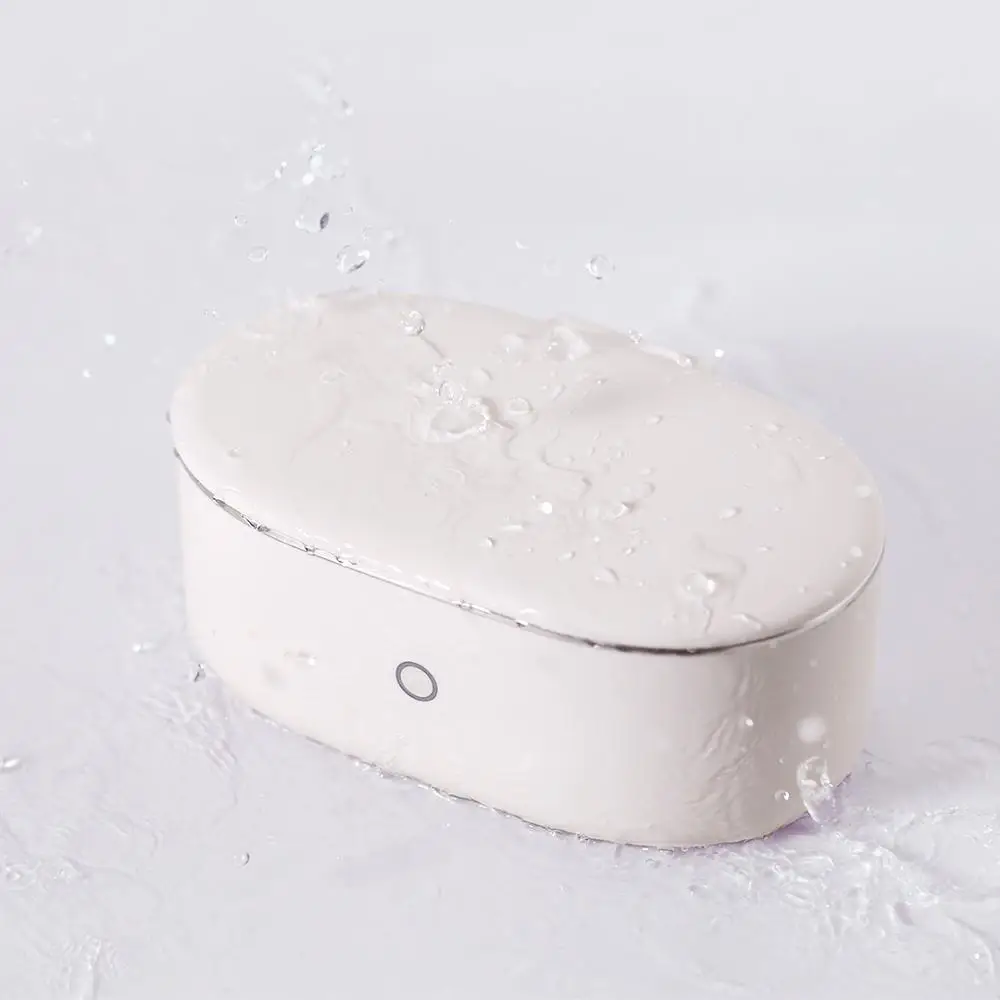 Xiaoze طبيب آلة التنظيف بالموجات فوق الصوتية المحلية بنقرة واحدة تنظيف تصميم مقاوم للماء منخفضة الضوضاء آلة التنظيف