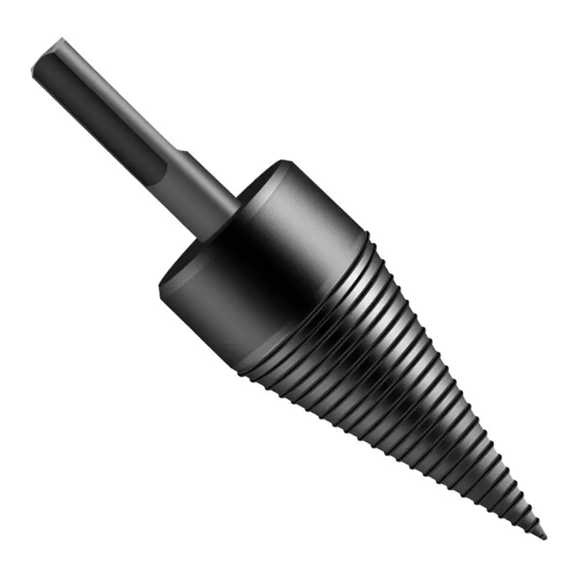 Legna da ardere Macchina di Legno Trapano Cono Alesatore Pugno Driver Punta Del Trapano Split Utensili di Foratura 130x32mm- qiang