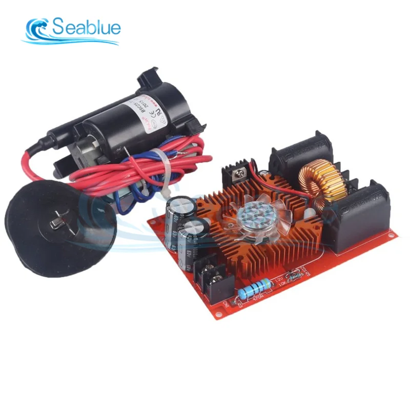 1 Set DC 12-30V ZVS Tesla Drive Board Coil Flyback Driver With High Voltage Package-15A/250W Practical And High Quality