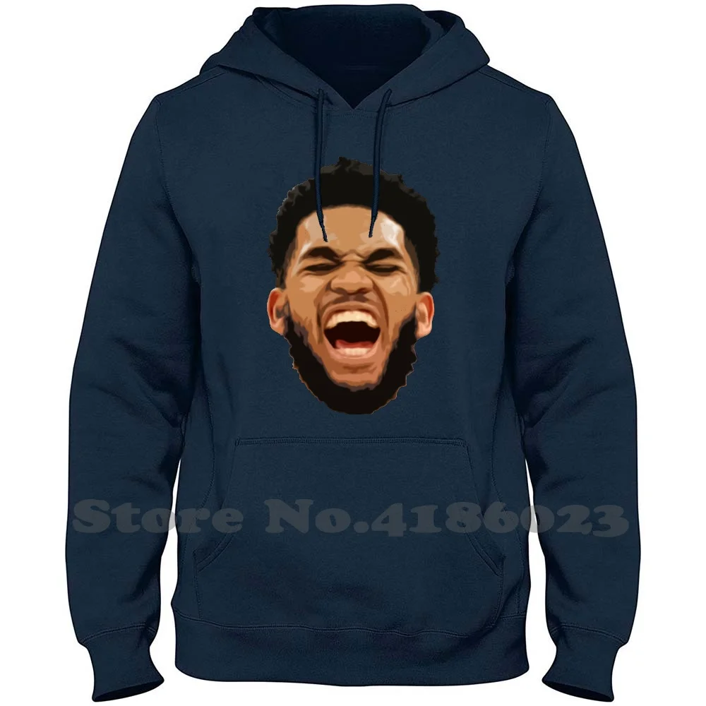 Anthony Towns 100% Pure Cotton Hoodie T-Shirt Minnesota Sports Timberwolves Anthony Towns Minneapolis Andrew Wiggins Zach