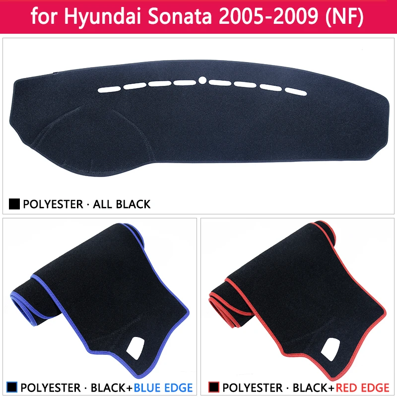 for Hyundai Sonata NF 2005 2006 2007 2008 2009 Anti-Slip Mat Dashboard Cover Pad Sunshade Dashmat Protect Carpet Accessories Rug