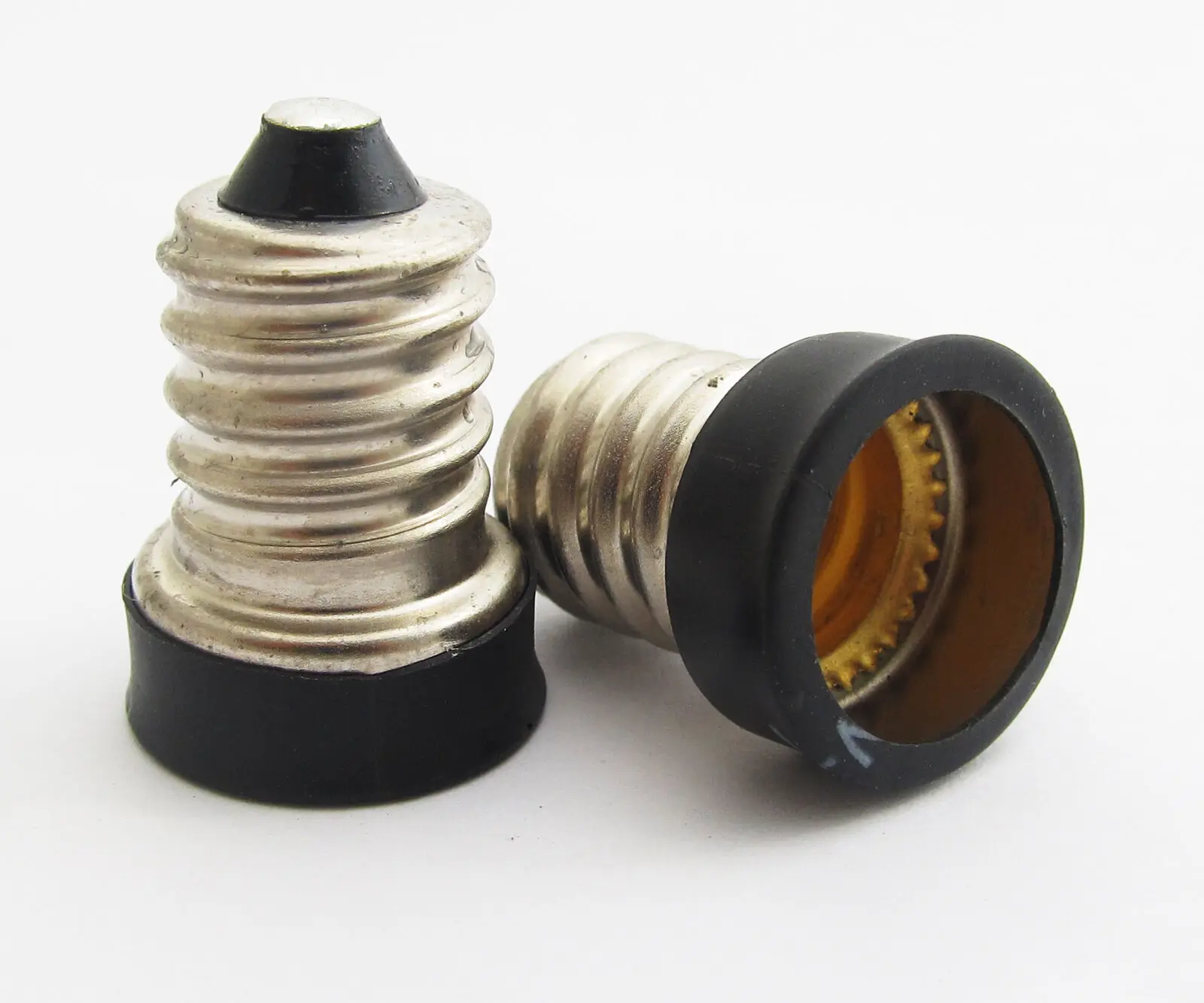1pc E14 Male to E12 Female Base LED Light Bulb Adapter Holder Socket Converter