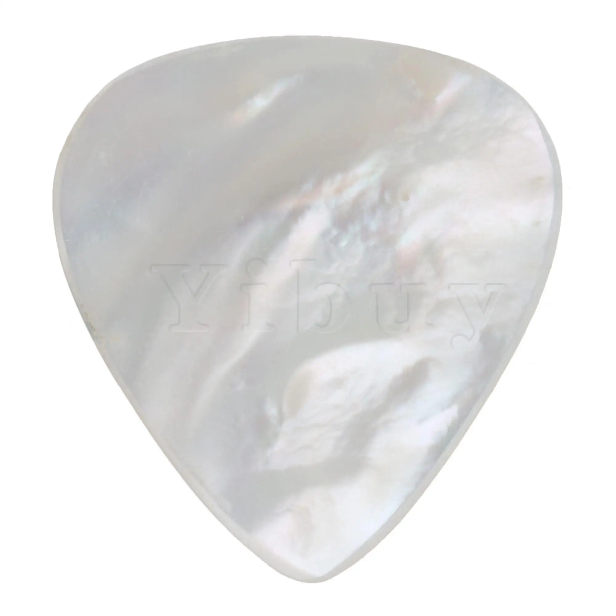 

26x30x1.2mm White Shell Guitar Picks Plectrums Musical Instrument Parts