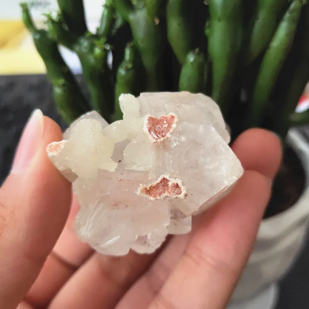 

Raw Crystal Mineral for Intergrowth Quartz Healing, Natural, Zeolite and Apophyllite, 38g