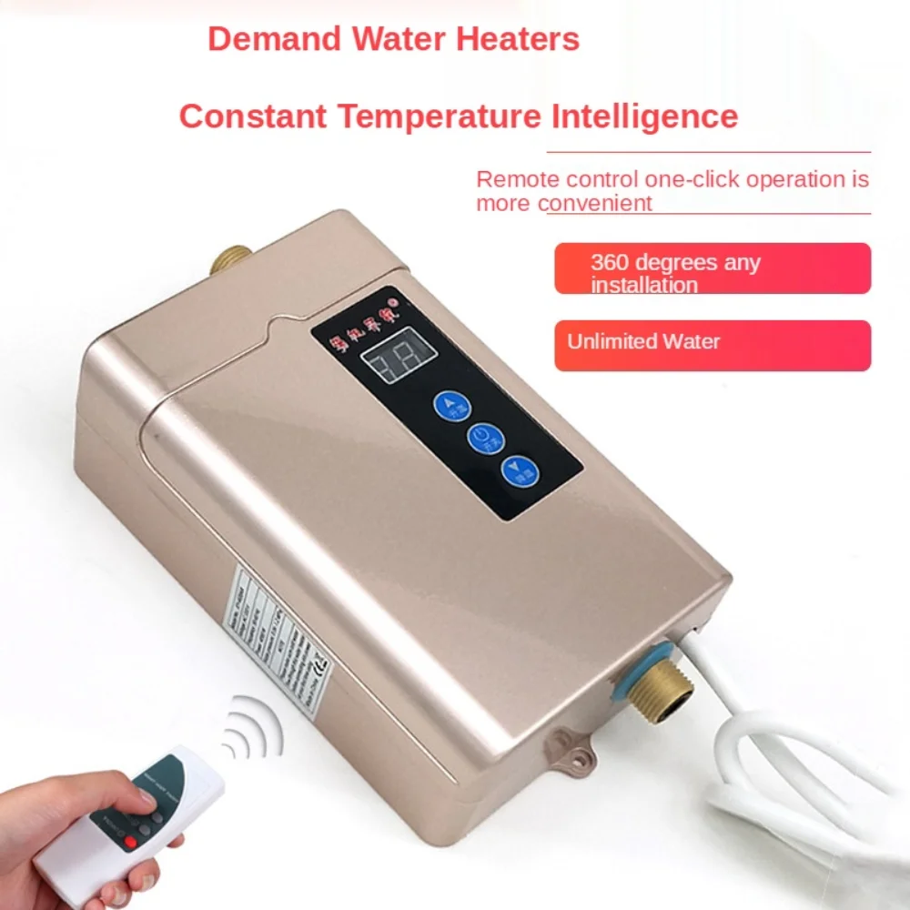 Household Mini Frequency Conversion Constant Temperature Hot Water Heater Quick Heating Electric Water Heating Faucet