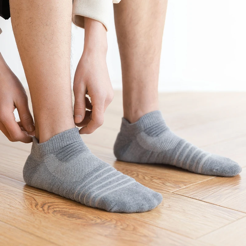 

Быстрая Доставка в течение 24 часов, мужские короткие носки, толстые впитывающие пот уличные спортивные прогулочные чулки, баскетбольные чулки