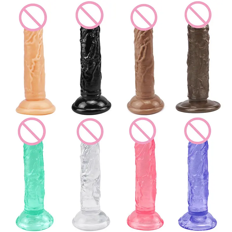 15CM Silicone Dildo Sex Toys For Woman Female Masturbator For Beginners Big Dildos With Sucker Cup Anal Plug 18+ Erotic Sex Shop