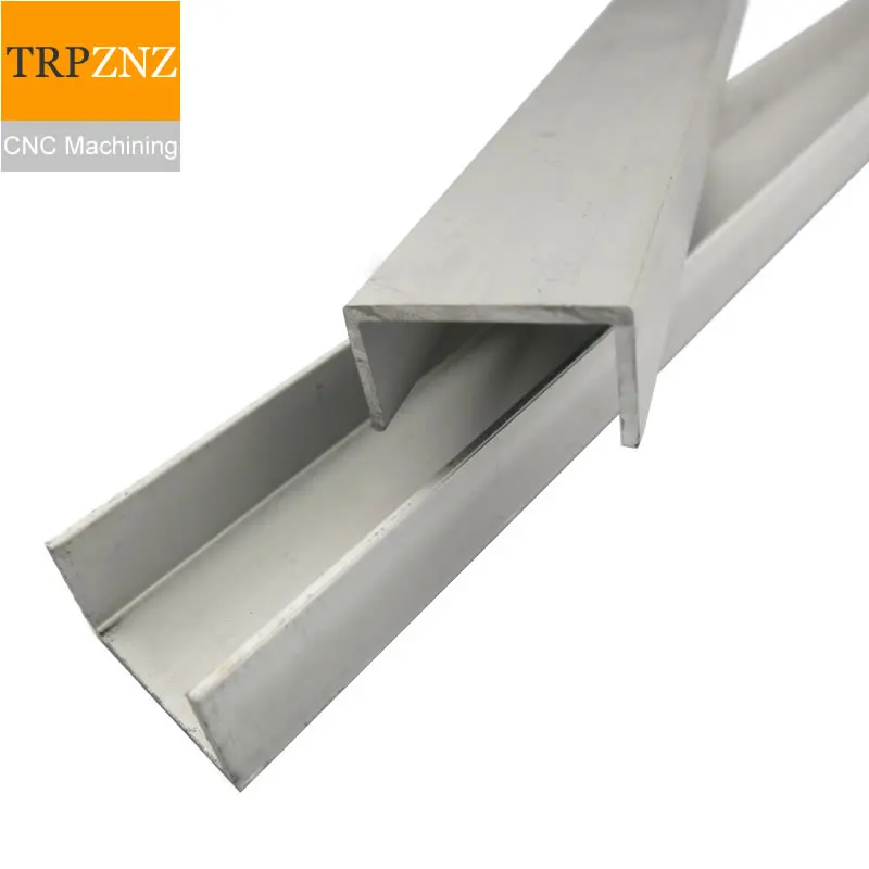 U-shape  Aluminum, Outer width 30mm, length 50cm,aluminum alloy glass covered edge strip