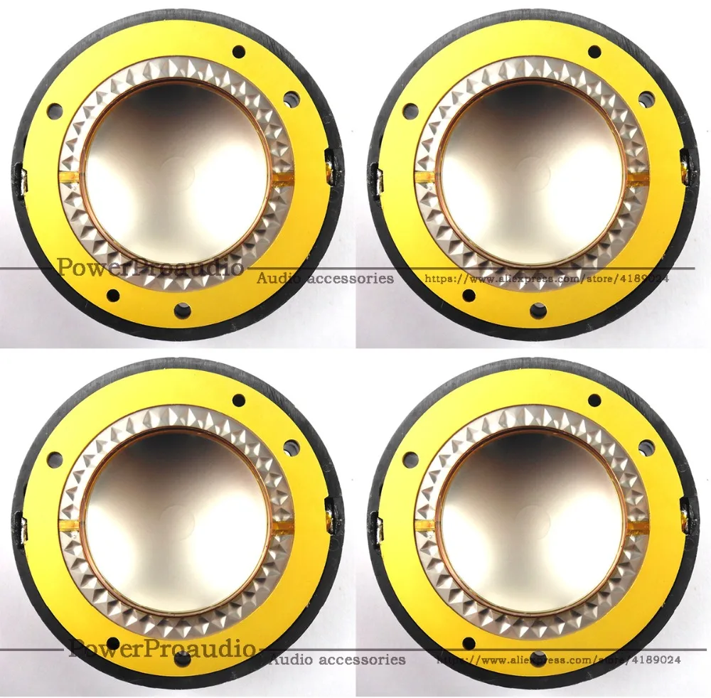

4 шт. 44,4 мм твитер динамик звуковая катушка 8 Ом диафрагма задняя крышка для JBL 2416h-1 2416 2417 2415H и JBL Mr835 ремонт динамиков