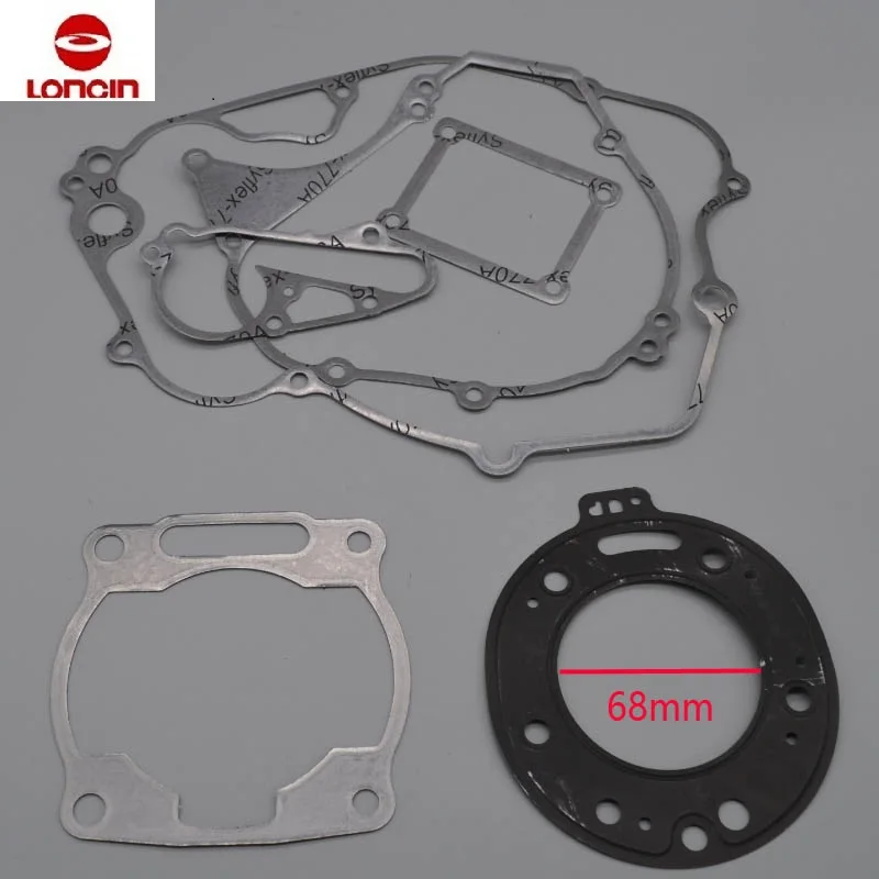 

250cc прокладка для цилиндра двигателя для Loncin MT250 kayo KT250 hengjian 2-х тактный DT230 Мотоцикл Байк