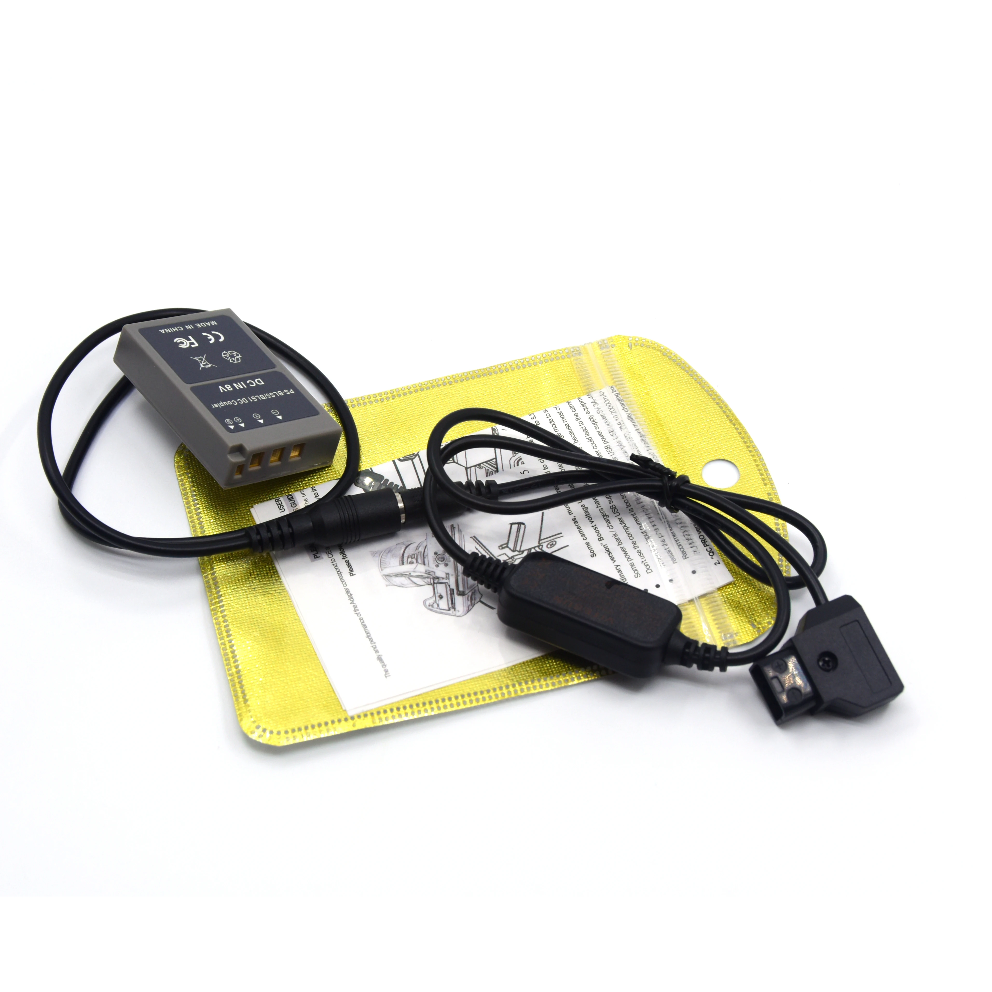 D-Tập Cáp Sạc 8V + PS-BLS-5 BLS5 Giả Pin Dành Cho Máy Ảnh Olympus PEN E-PL7 E-PL5 E-PM2 Stylus 1 1S OM-D E-M10 E-M10 Mark II III
