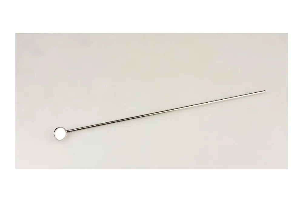 JZ Otolaryngological instrument Medical indirect laryngoscope Throat Examining mirror bulb lens long Glass Reflective light lens