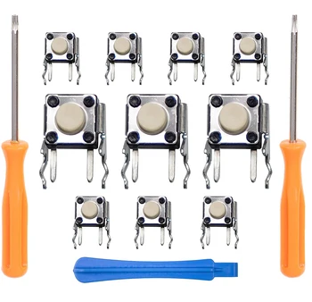 10 Oryginalny zestaw naprawczy dotykowego przełącznika włączania/wyłączania do kontrolerów Xbox One ONE S, Elite 1, Elite Series 2 - RB LB Naprawa przycisku zderzaka