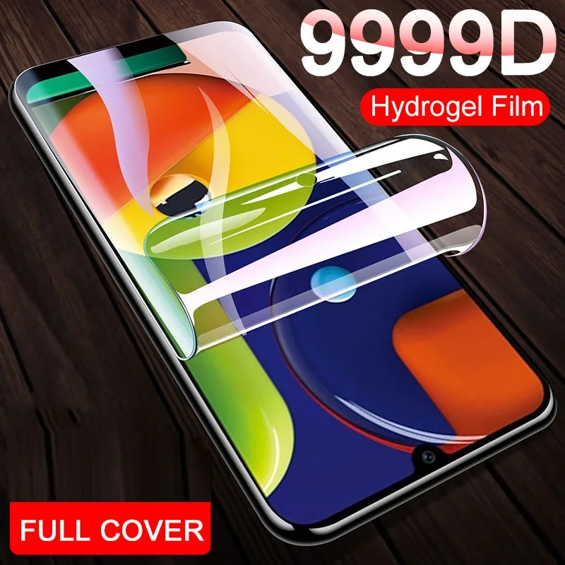 Hydrogel Film For Samsung Galaxy J4 A8 J6 A6 Plus 2018  A5 A7 A9 J2 J8 2018 Protective Screen Protector HD Film