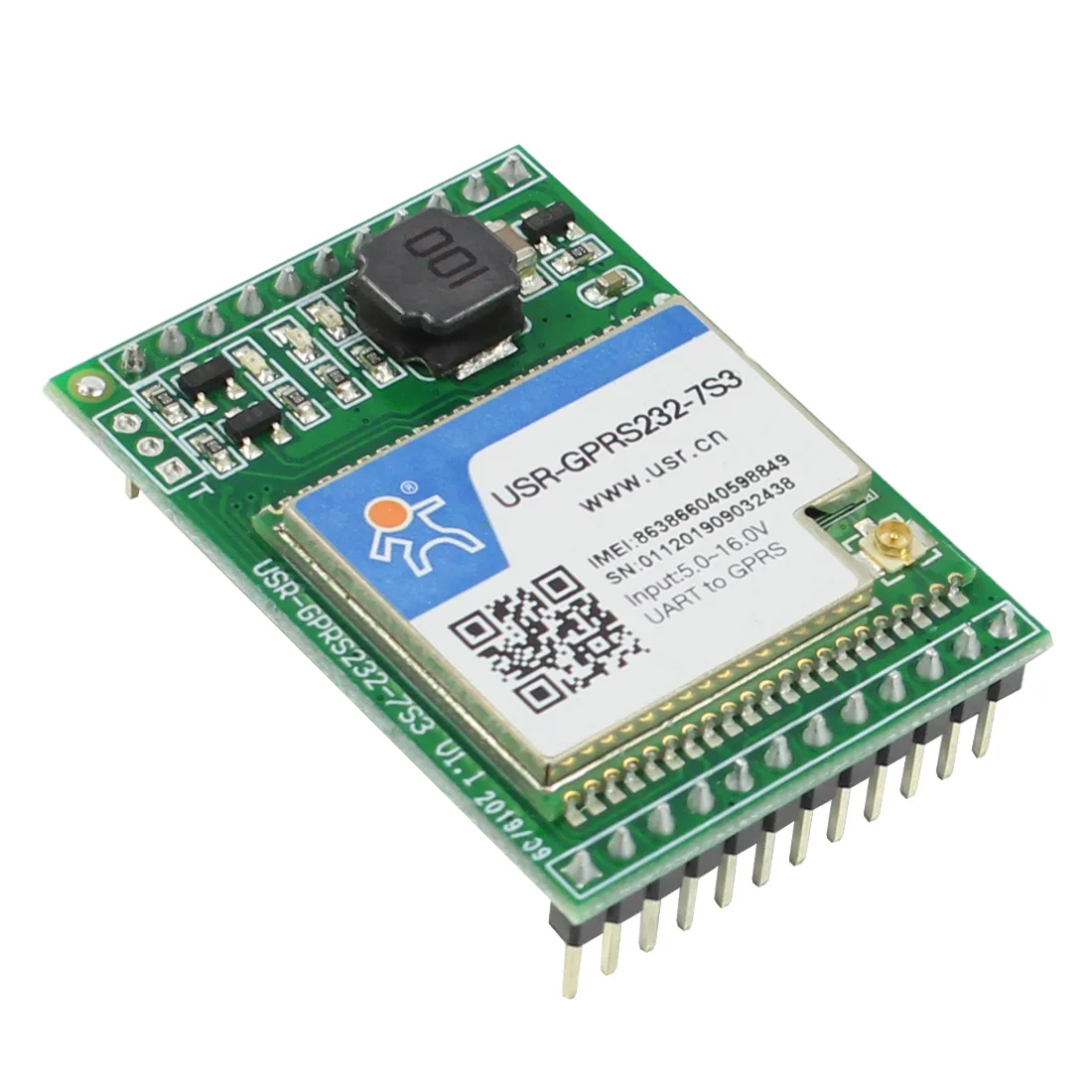 USR-GPRS232-7S3 Serial UART TTL to GPRS/GSM/EDGE Module Httpd Client Supported Highly-Integrated GPRS Module